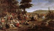 Peter Paul Rubens Lord Paul Feast Festival oil